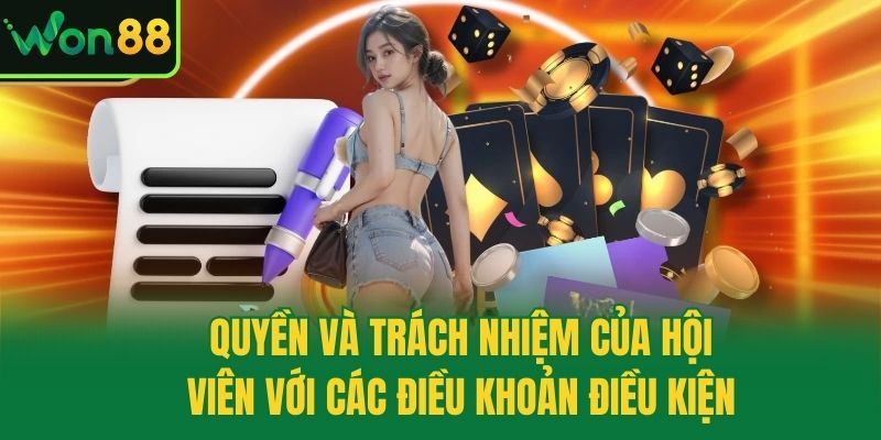 Quyền và trách nhiệm của hội viên với các điều khoản điều kiện